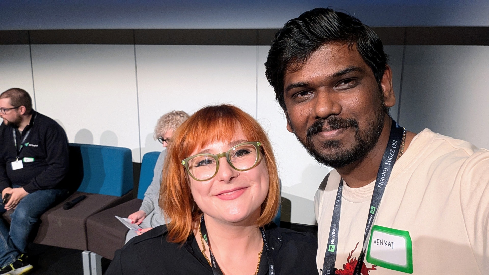 At the ISO 27001 conference